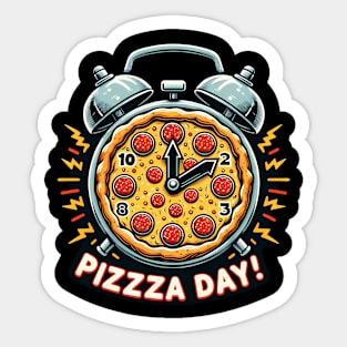 Funny Pizza Day, Pizza Lover Sticker
